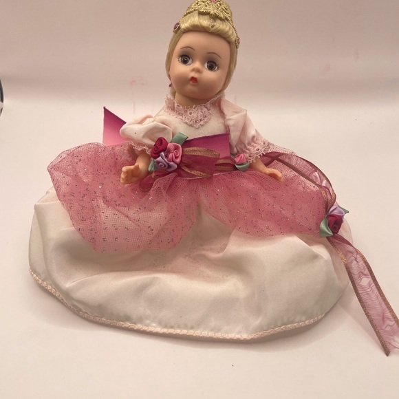 Madame Alexander "Cinderella" Doll 8 inch Pink Coloring With Stand - Picture 1 of 11